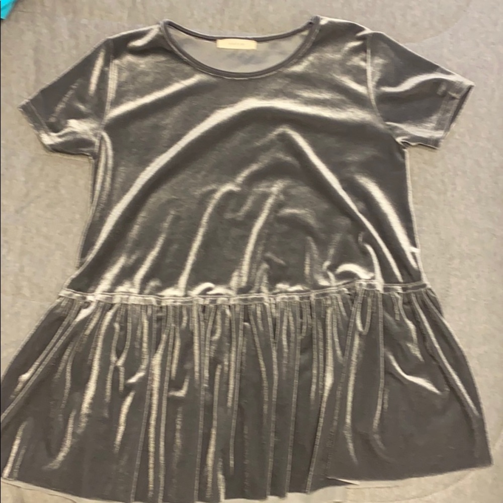 Mainstream Boutique velvet top